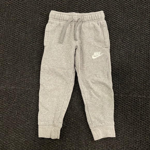 Nike Other - Nike Toddler Boys Sweatpants Joggers Gray Cotton Blend Size 4 XS 3-4 Years